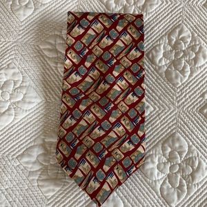 Gorgeous Jerry Garcia Abstract Print Tie